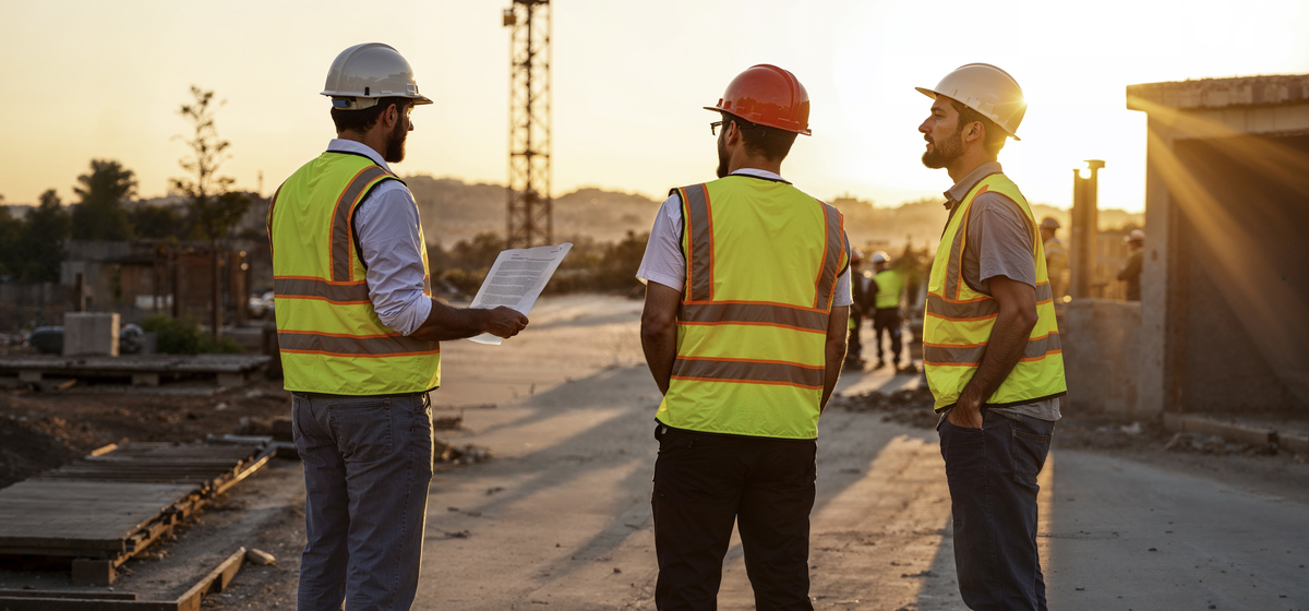 Working construction site, Presolstar